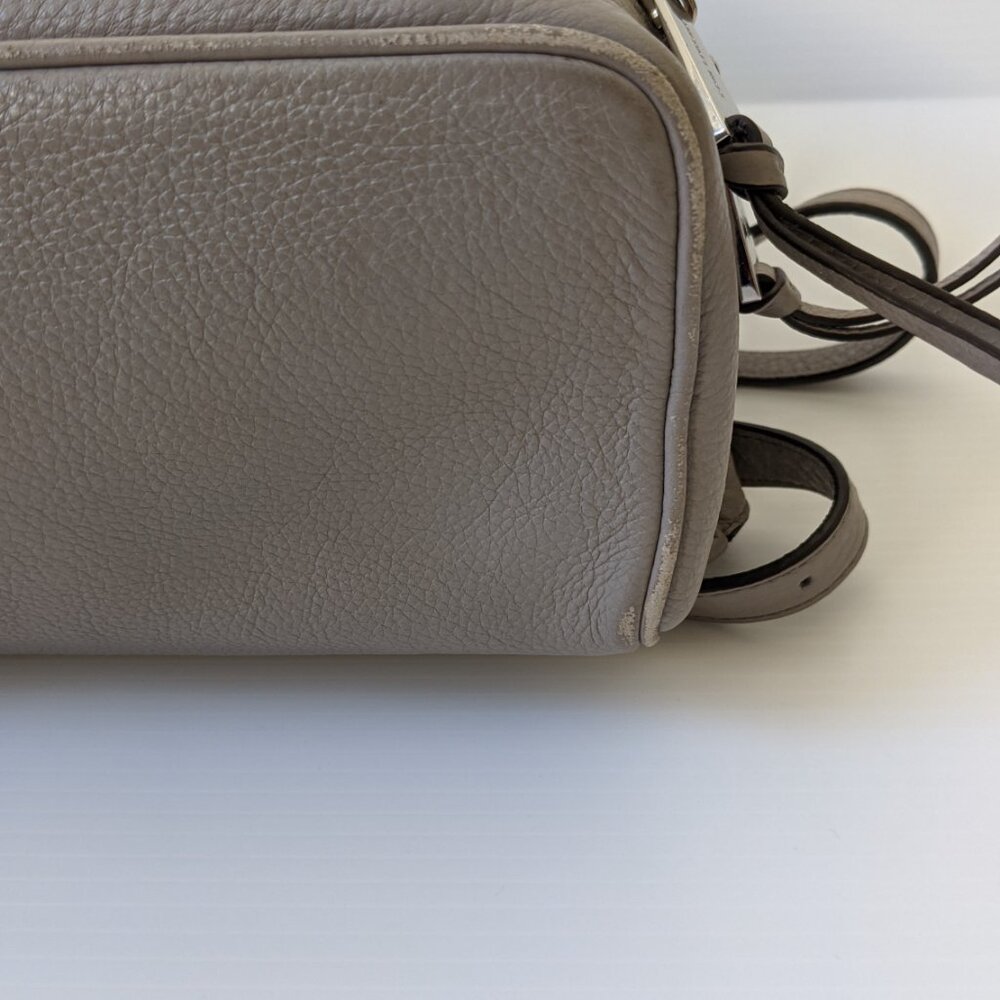 Michael Kors Rhea Leather Backpack - Picture 10 of 11